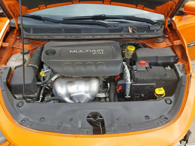 1C3CDFBB9ED669858 - 2014 DODGE DART SXT ORANGE photo 7