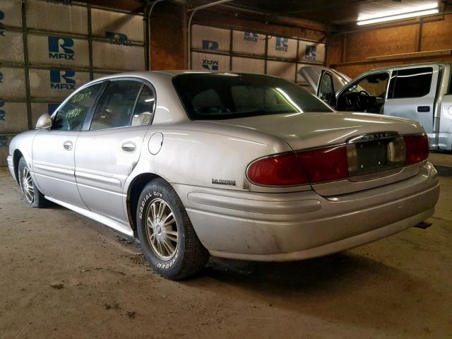 1G4HP54K72U117878 - 2002 BUICK LESABRE CU BEIGE photo 3