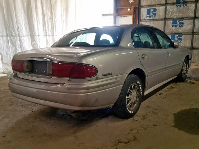 1G4HP54K72U117878 - 2002 BUICK LESABRE CU BEIGE photo 4