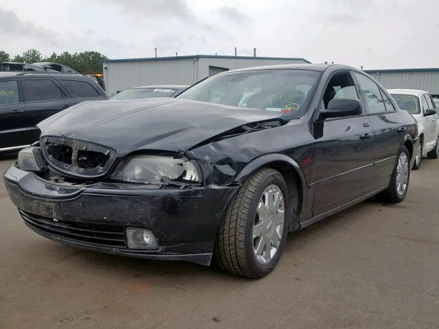 1LNHM87A63Y698488 - 2003 LINCOLN LS BLACK photo 2