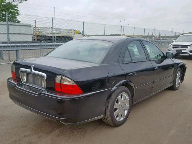 1LNHM87A63Y698488 - 2003 LINCOLN LS BLACK photo 4