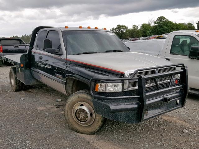 1B7MF33D3WJ107448 - 1998 DODGE RAM 3500 BLACK photo 1