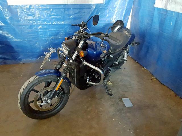 1HD4NAA17HC512590 - 2017 HARLEY-DAVIDSON XG500 BLUE photo 2