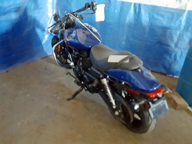 1HD4NAA17HC512590 - 2017 HARLEY-DAVIDSON XG500 BLUE photo 3