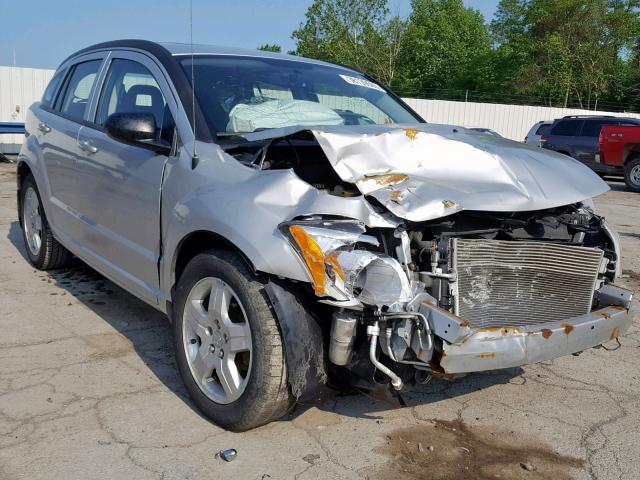 1B3HB48A99D179714 - 2009 DODGE CALIBER SX SILVER photo 1