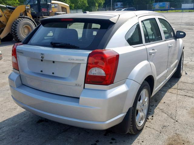 1B3HB48A99D179714 - 2009 DODGE CALIBER SX SILVER photo 4