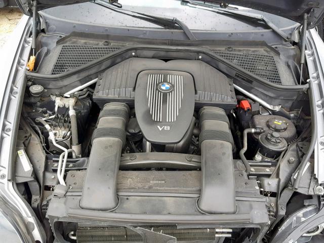 5UXFE83518L165159 - 2008 BMW X5 4.8I GRAY photo 7