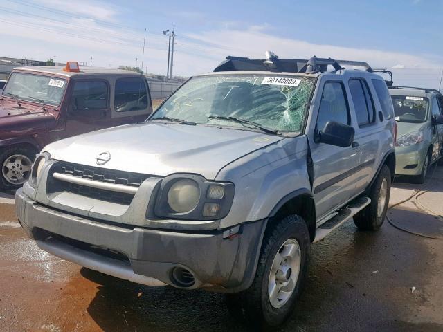 5N1ED28Y42C603711 - 2002 NISSAN XTERRA XE SILVER photo 2