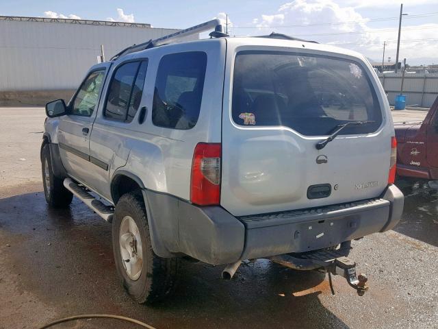 5N1ED28Y42C603711 - 2002 NISSAN XTERRA XE SILVER photo 3