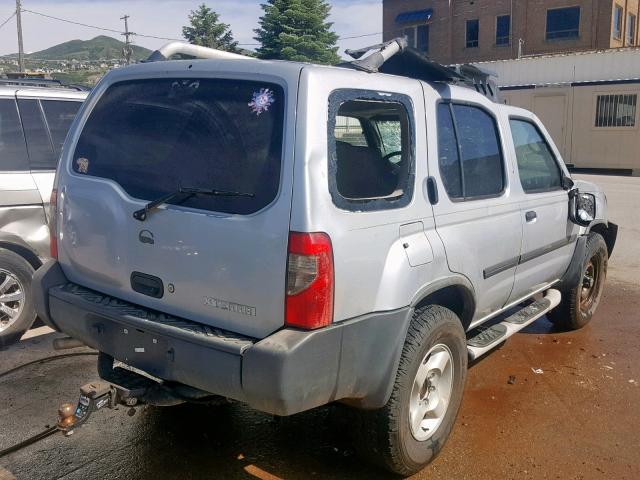 5N1ED28Y42C603711 - 2002 NISSAN XTERRA XE SILVER photo 4