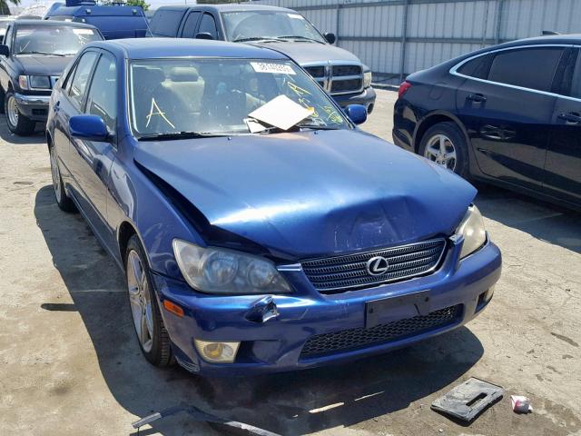 JTHBD182010028518 - 2001 LEXUS IS 300 BLUE photo 1