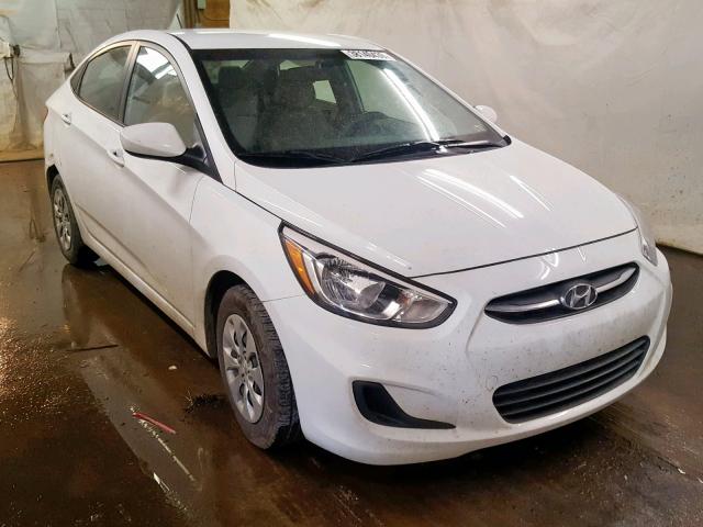 KMHCT4AE9HU306829 - 2017 HYUNDAI ACCENT SE WHITE photo 1