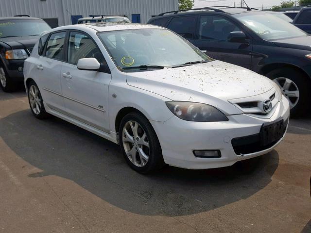 JM1BK344871741518 - 2007 MAZDA 3 HATCHBAC WHITE photo 1