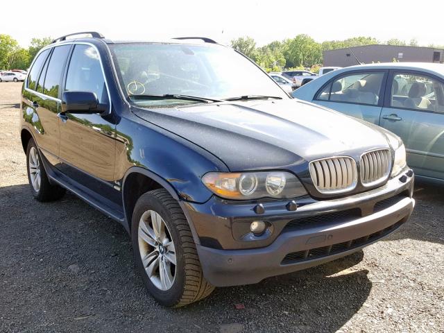 5UXFB53586LV28545 - 2006 BMW X5 4.4I BLACK photo 1