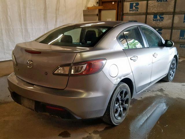 JM1BL1UGXB1415207 - 2011 MAZDA 3 I SILVER photo 4