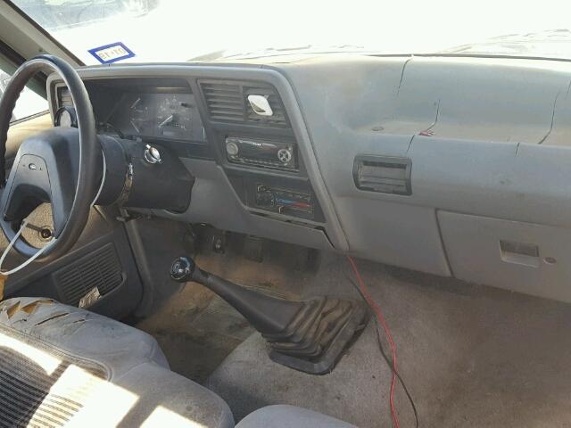 1FTCR10A0NUC34477 - 1992 FORD RANGER BLUE photo 9