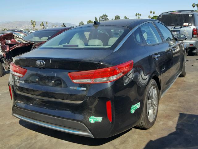 KNAGV4LD0H5008908 - 2017 KIA OPTIMA PLU BLACK photo 4