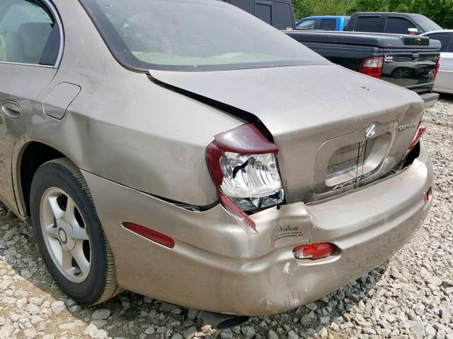 1G3GR62H314102106 - 2001 OLDSMOBILE AURORA TAN photo 9