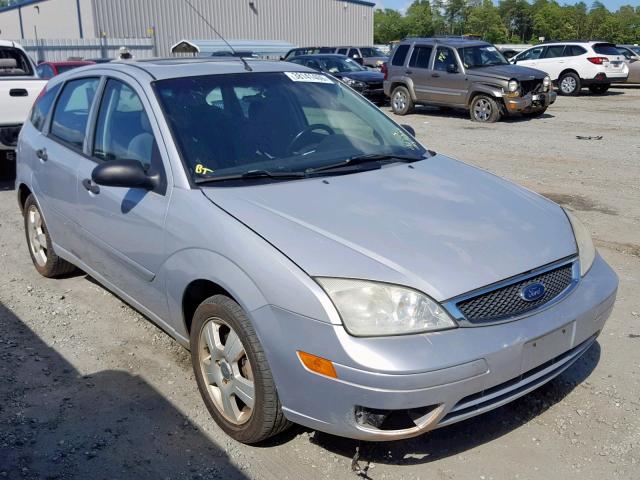 1FAFP37N77W219785 - 2007 FORD FOCUS ZX5 SILVER photo 1