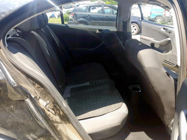3VW2K7AJ7CM351568 - 2012 VOLKSWAGEN JETTA BASE 黑色 照片 6
