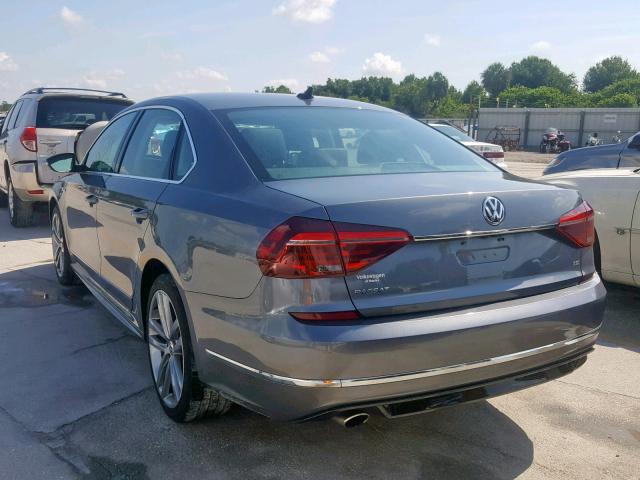 1VWDT7A34HC050174 - 2017 VOLKSWAGEN PASSAT R-L 蓝色 照片 3