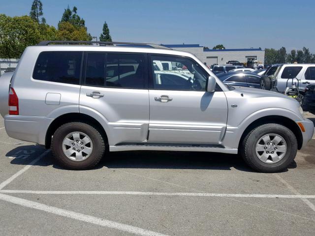 JA4NW51S53J048782 - 2003 MITSUBISHI MONTERO LI SILVER photo 9