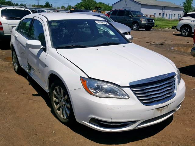 1C3BC1FBXBN549603 - 2011 CHRYSLER 200 TOURIN WHITE photo 1