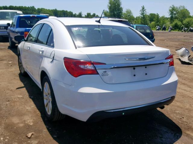 1C3BC1FBXBN549603 - 2011 CHRYSLER 200 TOURIN WHITE photo 3