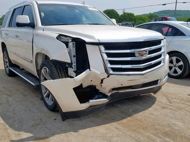 1GYS4NKJ6FR552424 - 2015 CADILLAC ESCALADE P WHITE photo 9