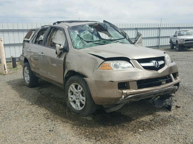 2HNYD18874H532090 - 2004 ACURA MDX TOURIN BEIGE photo 1