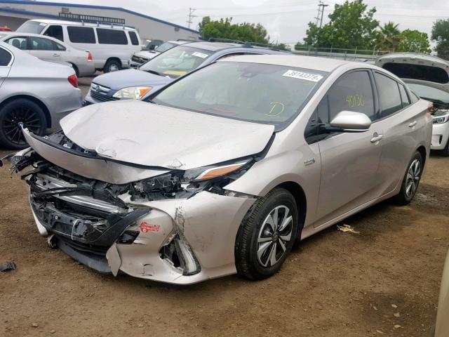 JTDKARFP0H3061633 - 2017 TOYOTA PRIUS PRIM 金色 照片 2