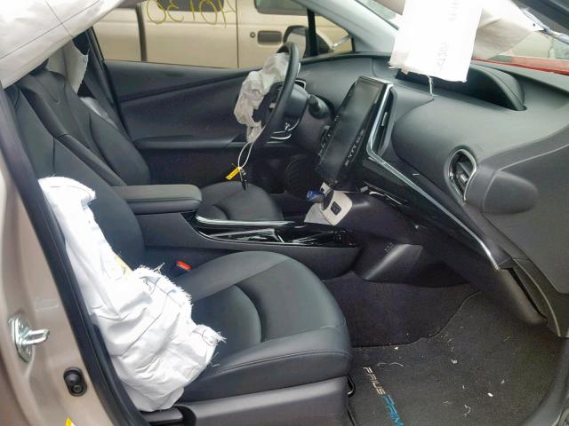 JTDKARFP0H3061633 - 2017 TOYOTA PRIUS PRIM 金色 照片 5