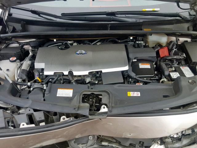 JTDKARFP0H3061633 - 2017 TOYOTA PRIUS PRIM 金色 照片 7