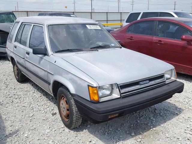 JT2AL32V7F3586945 - 1985 TOYOTA TERCEL DEL SILVER photo 1