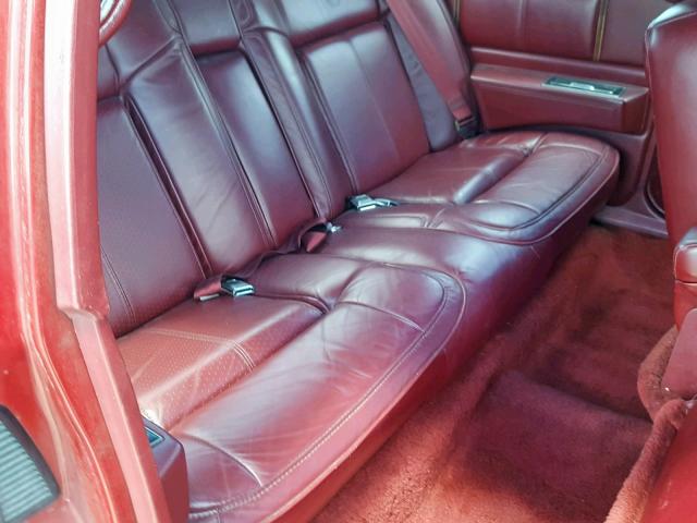 1G6CD1332L4301530 - 1990 CADILLAC DEVILLE RED photo 6