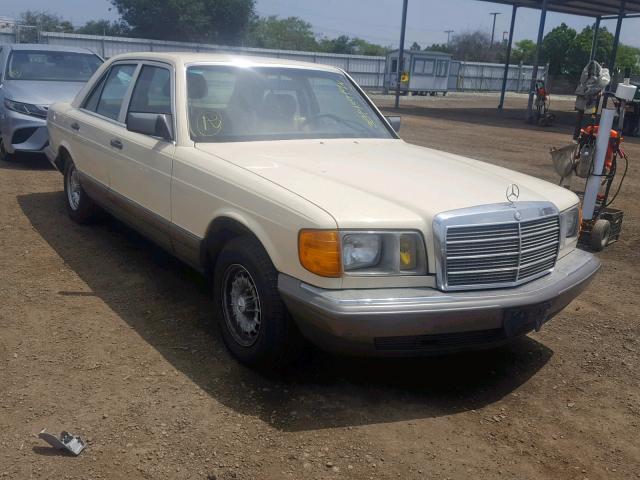 WDBCA32D8FA144814 - 1985 MERCEDES-BENZ 380 SE CREAM photo 1