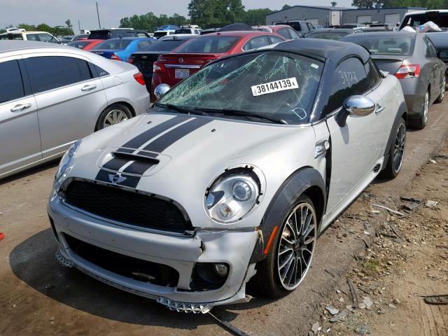 WMWSX9C5XFT655271 - 2015 MINI COOPER COU SILVER photo 2