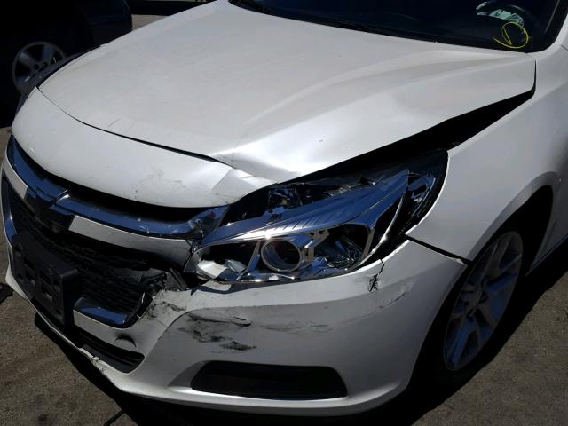 1G11C5SL4FU146704 - 2015 CHEVROLET MALIBU 1LT WHITE photo 9