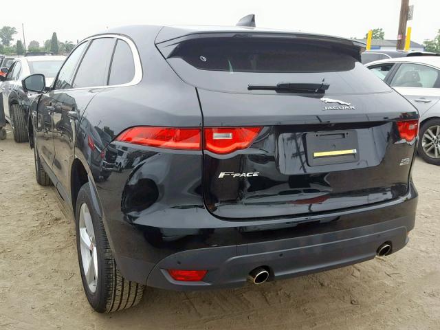 SADCS2FX7KA605805 - 2019 JAGUAR F-PACE BLACK photo 3