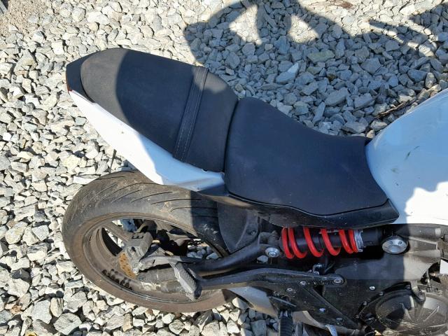 JKAEXEE1XDDA11793 - 2013 KAWASAKI EX650 E WHITE photo 6