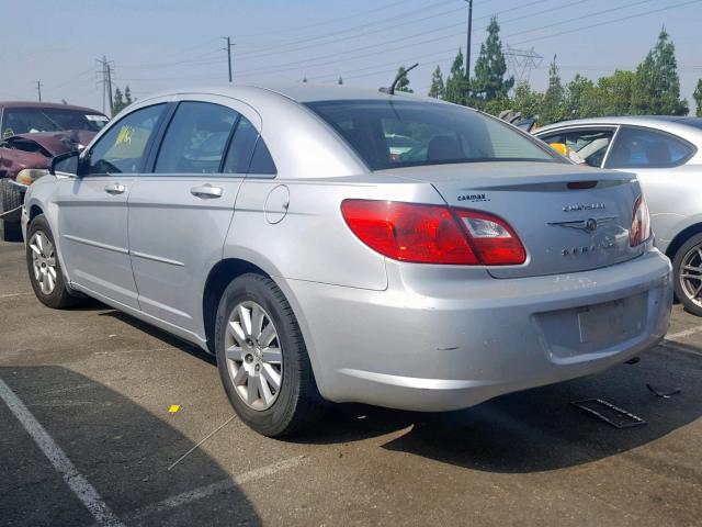 1C3LC46B99N517290 - 2009 CHRYSLER SEBRING LX SILVER photo 3