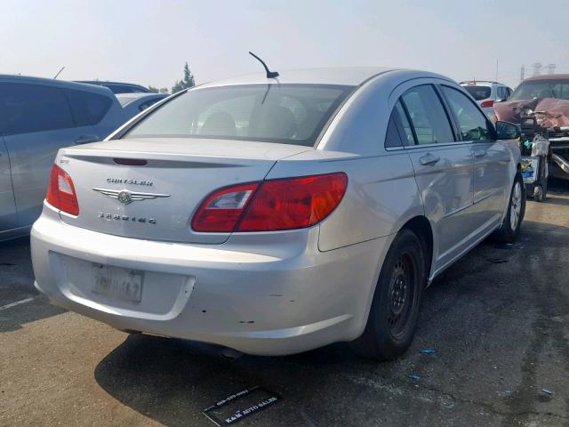 1C3LC46B99N517290 - 2009 CHRYSLER SEBRING LX SILVER photo 4