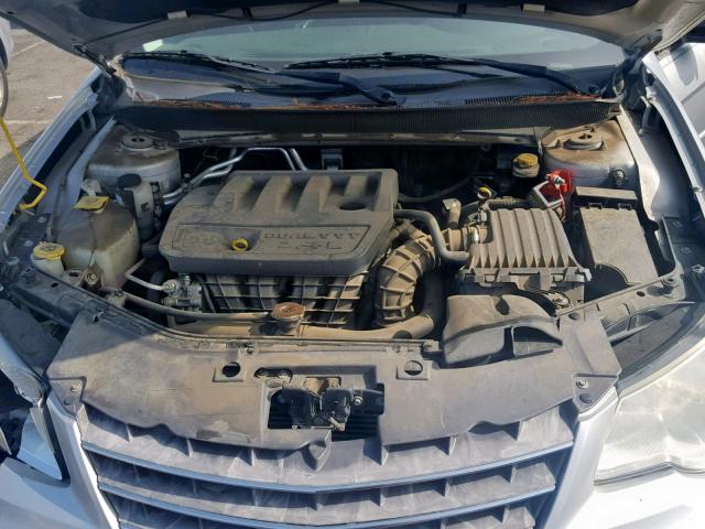 1C3LC46B99N517290 - 2009 CHRYSLER SEBRING LX SILVER photo 7