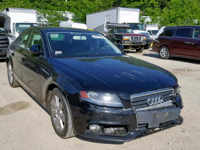 WAULF78K99N067574 - 2009 AUDI A4 2.0T QU BLACK photo 1