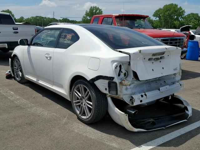 JTKJF5C73D3056293 - 2013 TOYOTA SCION TC WHITE photo 3