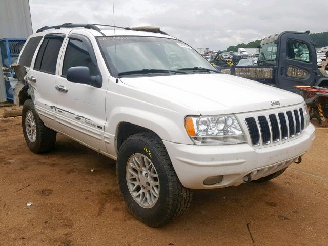 1J8GW58S82C287548 - 2002 JEEP GRAND CHER WHITE photo 1