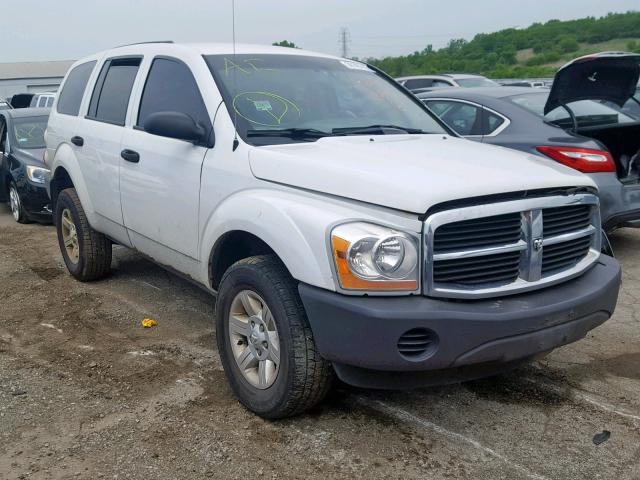 1D4HD38K15F536090 - 2005 DODGE DURANGO ST WHITE photo 1