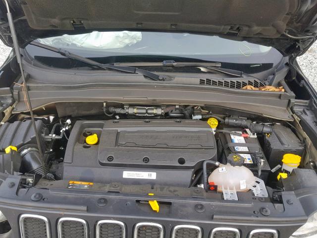 ZACCJAAH9HPE64964 - 2017 JEEP RENEGADE S შავი ფოტო 7