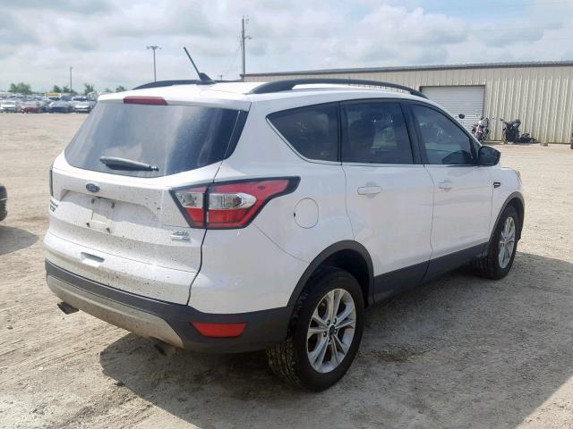 1FMCU9HD2JUB31272 - 2018 FORD ESCAPE SEL WHITE photo 4