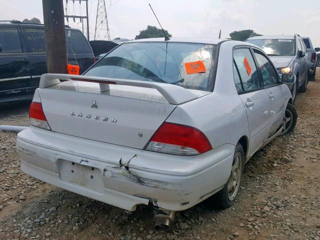 JA3AJ86E73U085031 - 2003 MITSUBISHI LANCER OZ WHITE photo 4